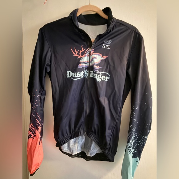 Eliel Other - Eliel Dust Slinger Cycling Jersey Jacket Men’s M Navy long sleeve $220